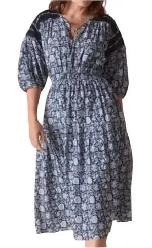 St Roche Floral Print Midi Dress(Size O) thumbnail 1
