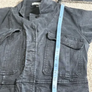 Alex Mill Expedition Jumpsuit Washed Black Tencel‎ Cotton Boiler Suit XS thumbnail 8