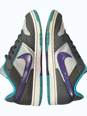 Nike Air Prestige 3 Women's Low Top Sneakers Grey Purple Swoosh Sz 8 551648-054 thumbnail 9