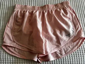 Nike Women’s Light Pink Athletic Running Shorts Size L NWT thumbnail 1