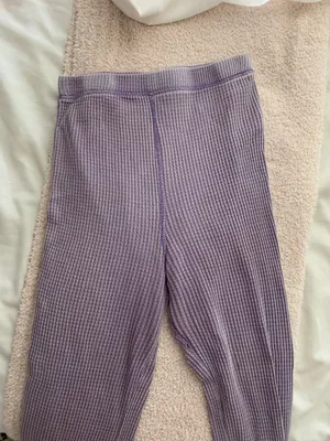 Target Wild Fable purple waffle flare pants thumbnail 3