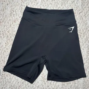 Gymshark Black Bike Shorts thumbnail 1