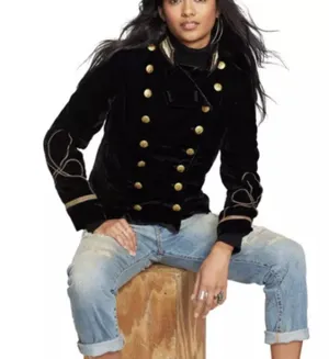 Ralph Lauren Velvet Military Jacket thumbnail 5