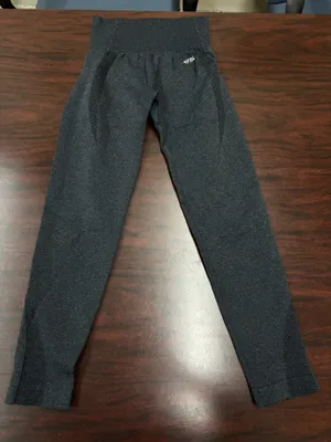 AYBL High Waisted Seamless Dark Grey Athletic Leggings Size Small thumbnail 1
