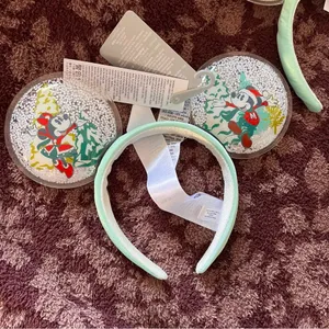 Mickey and Minnie Mouse Snow Globe Ear Headband (2) thumbnail 2