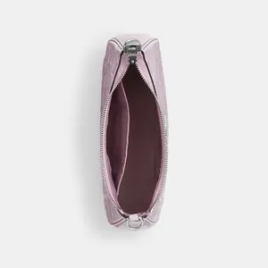 Coach CDA98 Patent Debossed Signature Teri Shoulder Bag Crossbody Light Violet thumbnail 4
