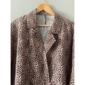 Anthropologie Animal Print Top thumbnail 4