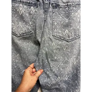 Simple Society High‎ Rise Patterned Women Size 3 26 Juniors Crop Ankle thumbnail 6