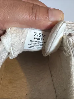 Sincerely Jules Bailey Sneakers 7.5 White Taupe Lace Up Casual Retro Shoes thumbnail 7