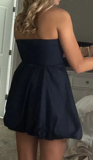 Altar'd State Navy Mini Dress thumbnail 2