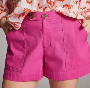 NWT Anthropologie Maeve Classic High Rise Shorts in Pink size 2 thumbnail 1