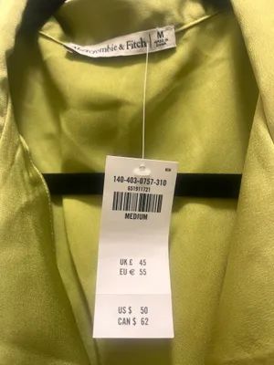 NWT Abercrombie Satin Top thumbnail 2