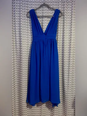 NWT Lulus | Heavenly Hues Royal Blue Maxi Dress, Size XS thumbnail 6