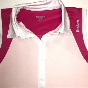 Reebok Small Pink Comfy Workout Top thumbnail 2