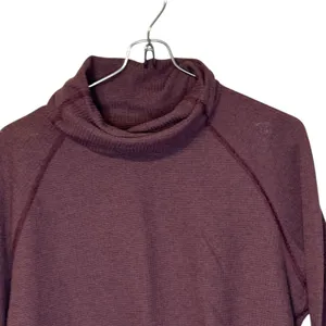 Kuhl Women's Top Long Sleeve Turtleneck Thermal Waffle Knit‎ Cozy Outdoor Medium thumbnail 2