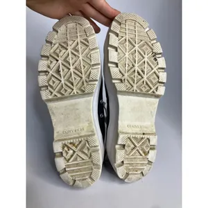 Converse Lugged High Top Sneakers Womens 10‎ Black Good Platform Canvas Lug Sole thumbnail 7