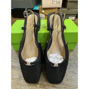 Sam Edelman Kara slingback flats featuring a square cap‎ toe Size 6 thumbnail 2