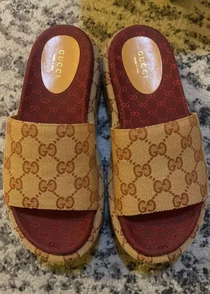 Gucci GG Supreme Platform Sandal Size 35 thumbnail 1