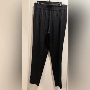 Alexander Wang Black‎ Pleated High-Waist Trousers Pants Size 8 thumbnail 2