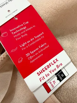 SPANX Fit To You Bra Champagne Beige Size Medium A-C NWT thumbnail 6