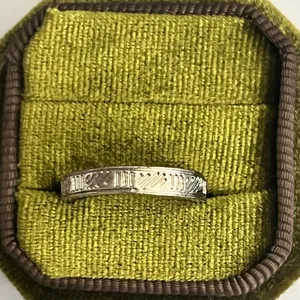 Bohemian Design w/ Intricate Detailing Stainless Steel Silver 2mm Band Size 6 thumbnail 2