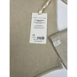 Athleta M Alicia Keys Inner Strength Merino Wool Bodysuit Chantilly Cream Medium thumbnail 12