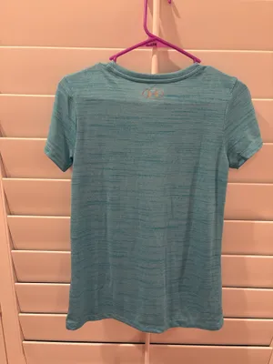 Under Armour Women’s Shirt Short Sleeve Blue thumbnail 5