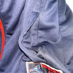 Majestic Women’s Navy and Red Chicago White Sox Logo Embroidered MLB Jacket-Sz M thumbnail 8