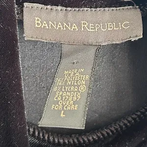 Vintage 90s Banana Republic Black Velvet Turtleneck Large Whimsigoth Witchy thumbnail 3