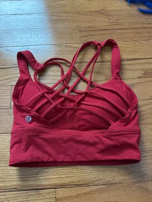 Red Lululemon Sports Bra thumbnail 2