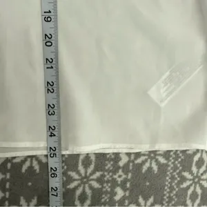 NWT‎ Massimo Dutti Women's White Flowing ShortSleeve Oversized Shirt Size Medium thumbnail 9