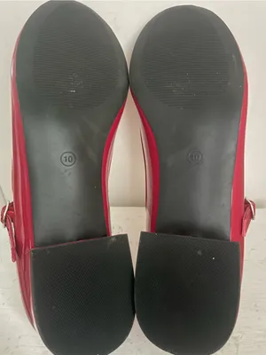 Madden Girl Red Patent Mary Jane Low Heel Pumps thumbnail 4