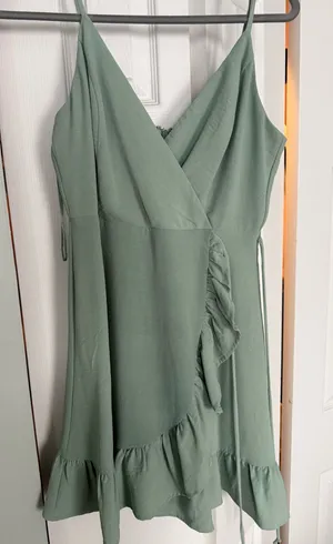 Altar'd State Dress Mini Teal thumbnail 1