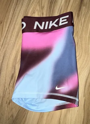 Nike Pro 3" Dri-Fit Shorts Blue  thumbnail 1