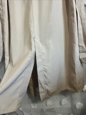 Zara Women's Beige Long Trench Coat thumbnail 7
