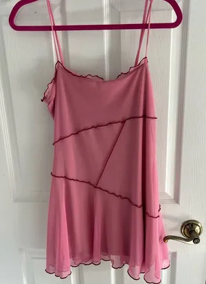 Urban Outfitters pink dress thumbnail 1