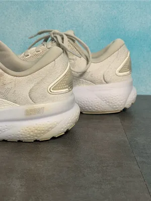 Brooks Ghost 16 Women's White/Pale Gray Running Shoes 1204071B151 Size 7.5B thumbnail 11