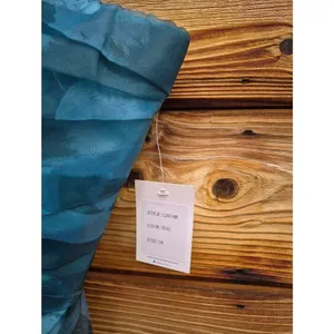 NWT Rene Ruiz Collection Teal Strapless Organza Gown Size 16 thumbnail 8
