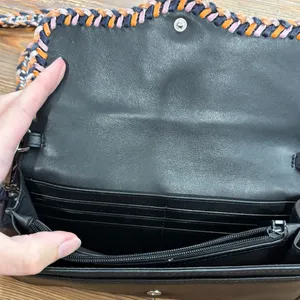 Rebecca Minkoff Leather Tassel Chase Crossbody Purse Wallet thumbnail 5