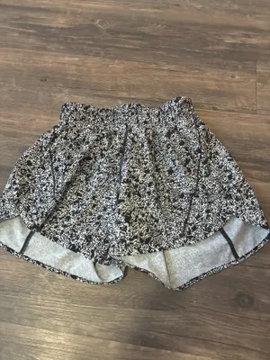 Lululemon black and white speckled shorts  thumbnail 2
