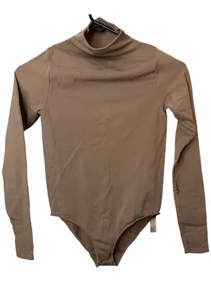 Skims Essential Body Mock Neck Bodysuit thumbnail 1