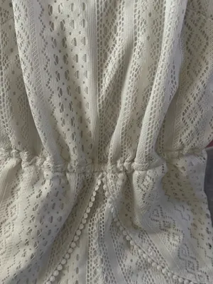 White laced romper thumbnail 2