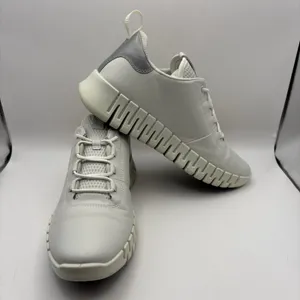 ECCO Gruuv Sneakers Women's 42 US 11-11.5 Ivory Gray Lifestyle Shoes thumbnail 8