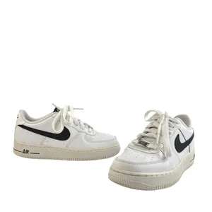 Nike Air Force 1 Low AN20 Kids White Black Sneakers Shoes Sz 3.5 Yrs Old (33.5) thumbnail 5