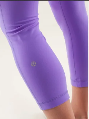 Lululemon Will Crop Power Purple size 2 thumbnail 7