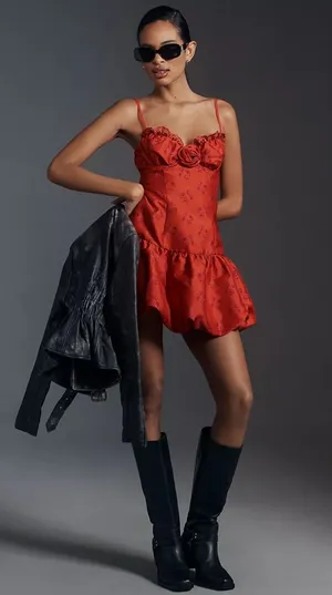 For Love & Lemons Annika Mini Dress thumbnail 1