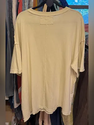 NWT Free People We The Free Farm Friends Tee - horse combo sand - Medium thumbnail 9