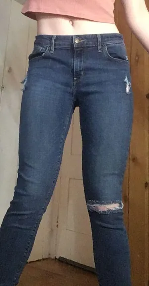 Distressed Skinny Jeans thumbnail 1