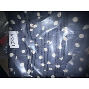 Tuckernuck Conway Pants Womens Navy White Polka Dot High Rise Straight Leg M thumbnail 11
