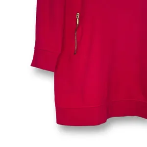 Tommy Hilfiger Cowl Neck‎ Tunic Sweater Dress | Size S | Zipper Pockets | Logo thumbnail 2